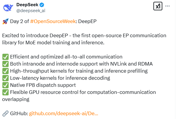 DeepSeek DeepEP